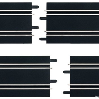 Carrera 61656 1:43 Go!!! Straight Track Length 17.1 cm 4 pieces