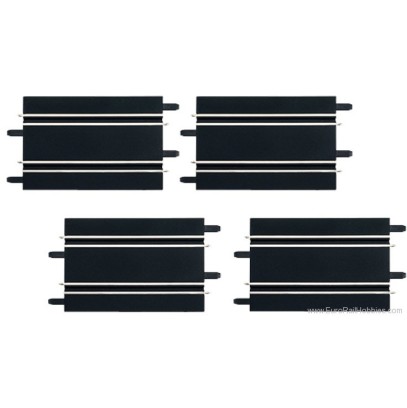 Carrera 61656 1:43 Go!!! Straight Track Length 17.1 cm 4 pieces