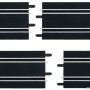 Carrera 61656 1:43 Go!!! Straight Track Length 17.1 cm 4 pieces
