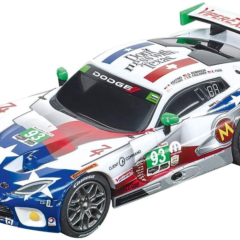 Carrera 62521 - GO!!! 1:43 Onto The Podium Slot Car Racing Set Dodge Viper vs Corvette C7.R