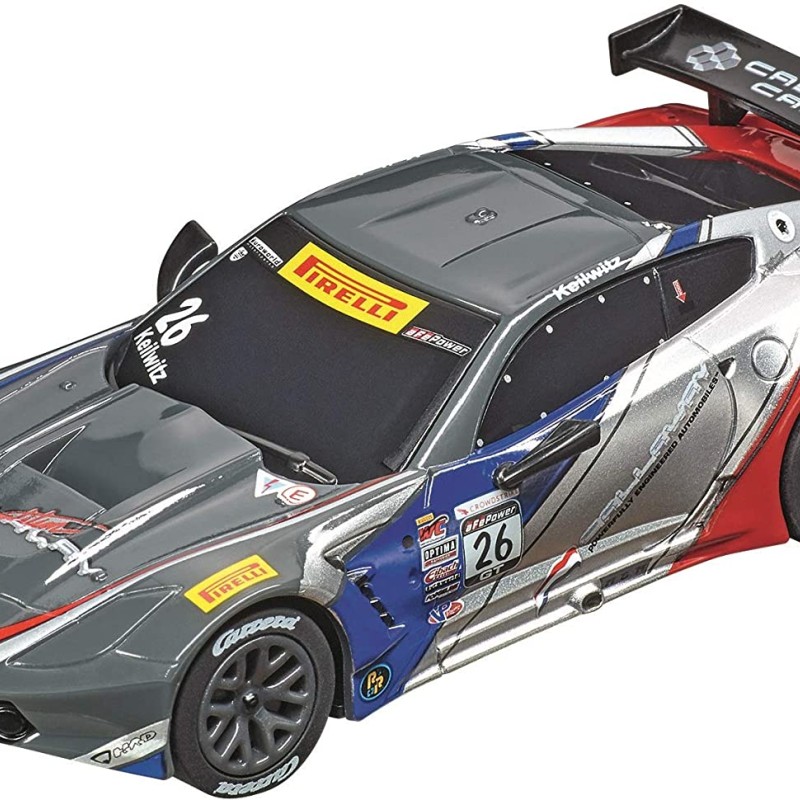 Carrera 62521 - GO!!! 1:43 Onto The Podium Slot Car Racing Set Dodge Viper vs Corvette C7.R