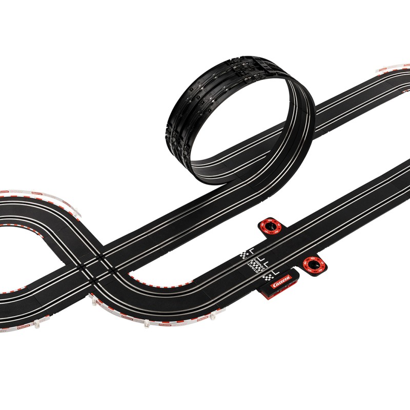 Carrera 62542 - Go 1:43 Race N Glory 2x Ferrari 488 GT3 Slot Car Racing Set