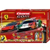 Carrera 62551 - Go 1:43 Ferrari Pro Speeders 2x Ferrari 488 GT3 Slot Car Racing Set 