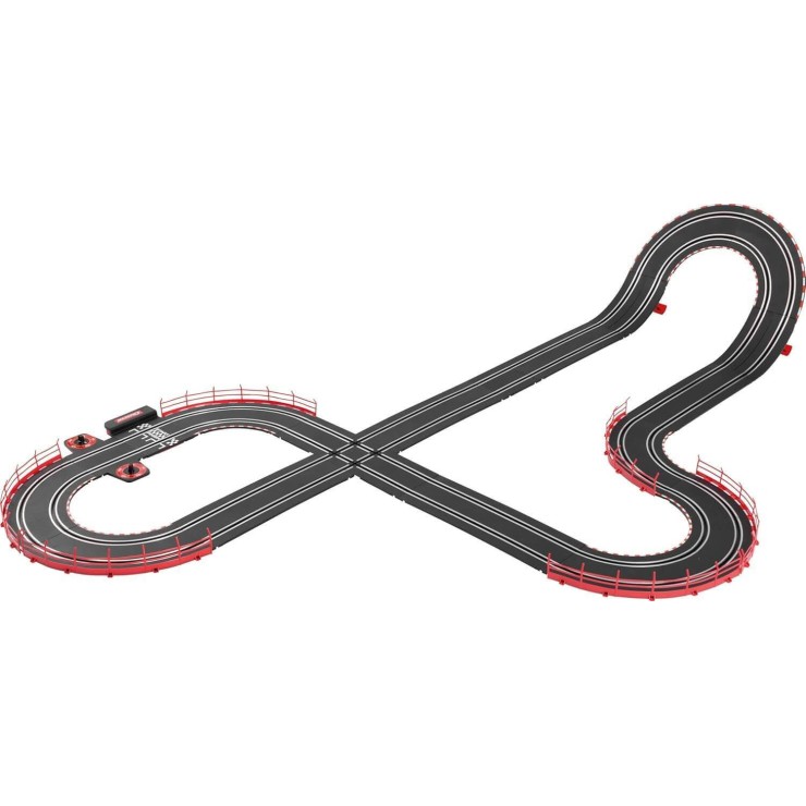 Carrera 62582 - Go 1:43 NASCAR Talladega Competition Slot Car Racing Set 2x Camaro NextGen ZL1