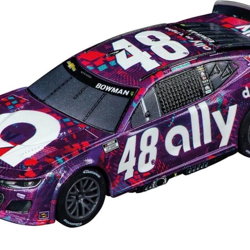 Carrera 62582 - Go 1:43 NASCAR Talladega Competition Slot Car Racing Set 2x Camaro NextGen ZL1