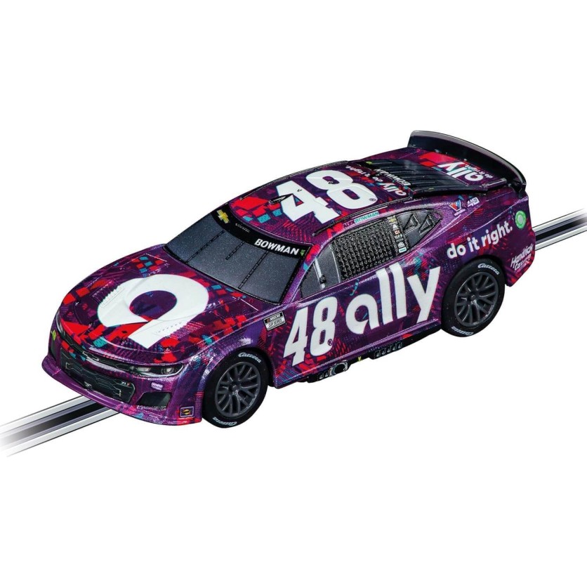 Carrera 62582 - Go 1:43 NASCAR Talladega Competition Slot Car Racing Set 2x Camaro NextGen ZL1