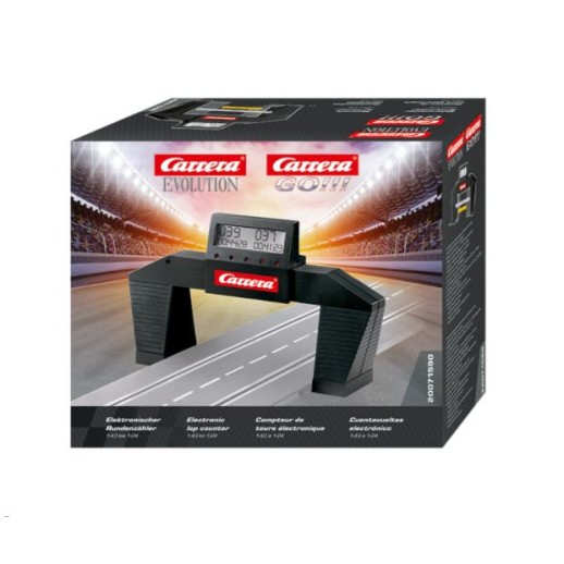 Carrera 71590 Carrera Infrared Electronic Lap Counter Bridge Scale 1:43 to 1:24