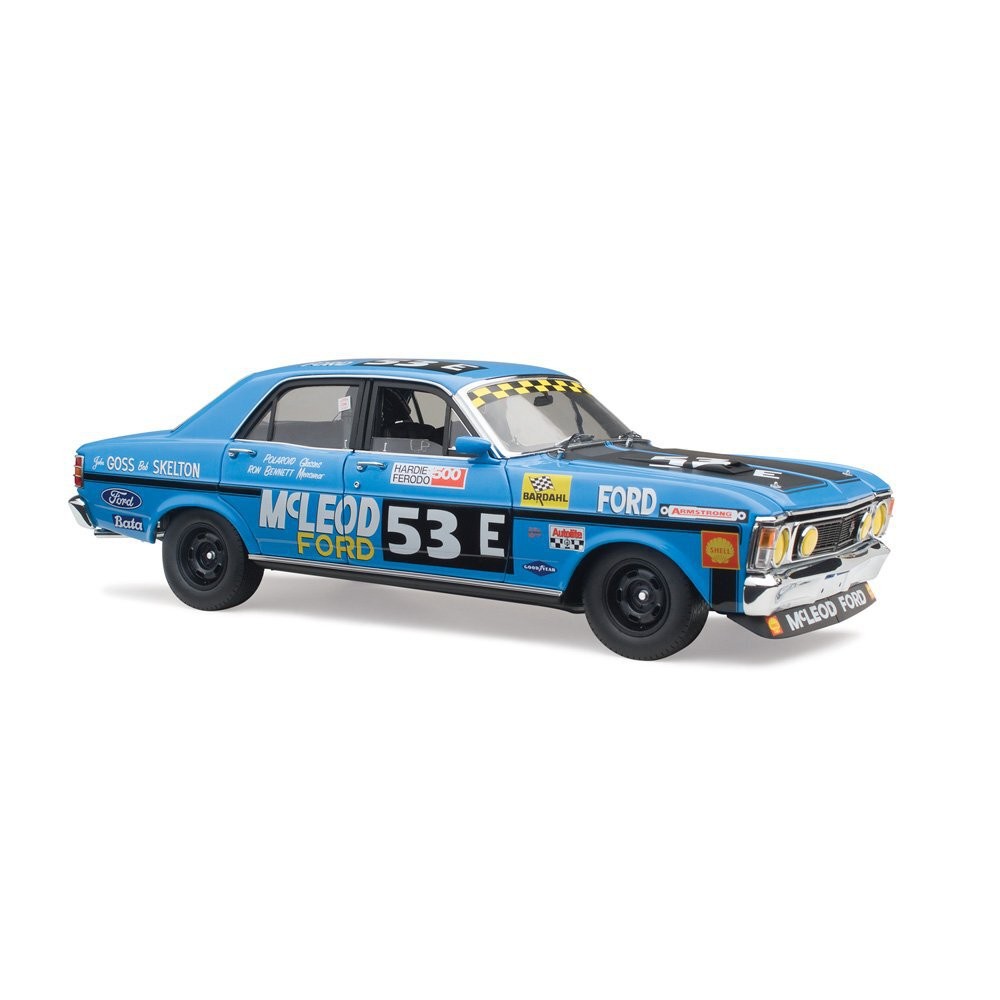 Classic Carlectables 18843 Ford XW Falcon No 53E Goss / Skeltony Bathurst 1970 Hardie-Ferodo 500 - Scale 1:18