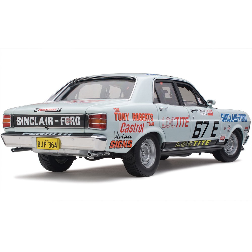 Classic Carlectables 18845 Ford XW Falcon GT-HO Phase II 1970 Bathurst Tony Roberts Scale 1:18