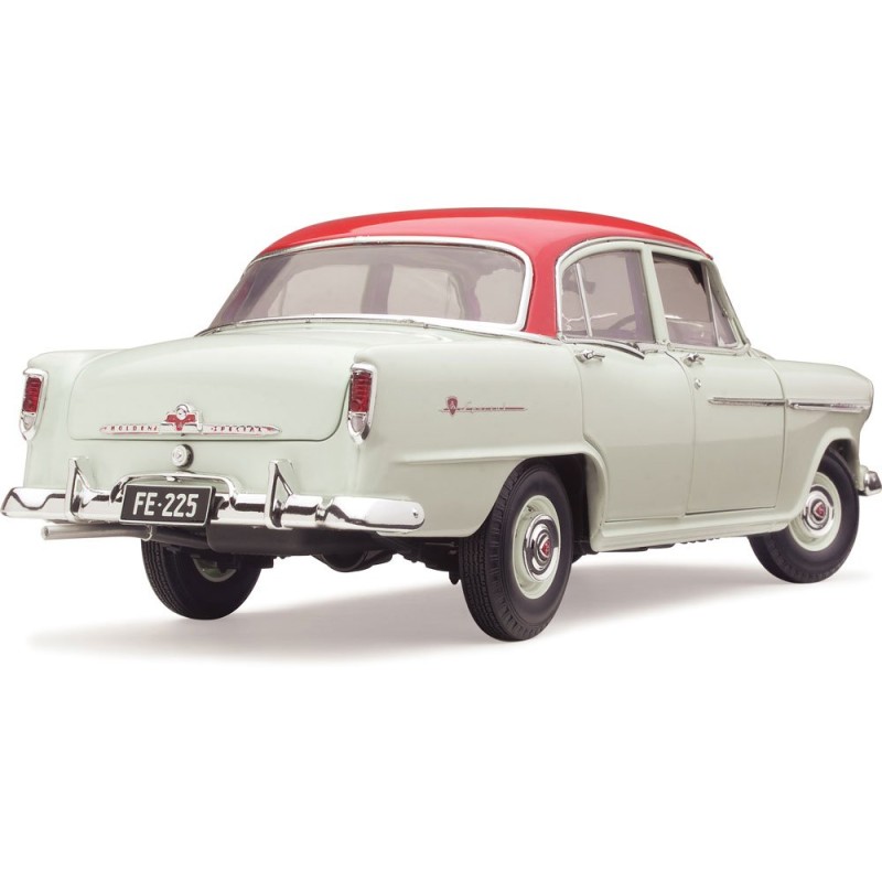 Classic Carlectables 18850 1956 Holden FE Special in Gypsy Red over Castle Grey - Scale 1:18