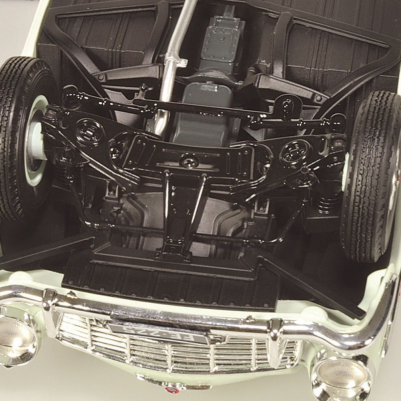 Classic Carlectables 18850 1956 Holden FE Special in Gypsy Red over Castle Grey - Scale 1:18