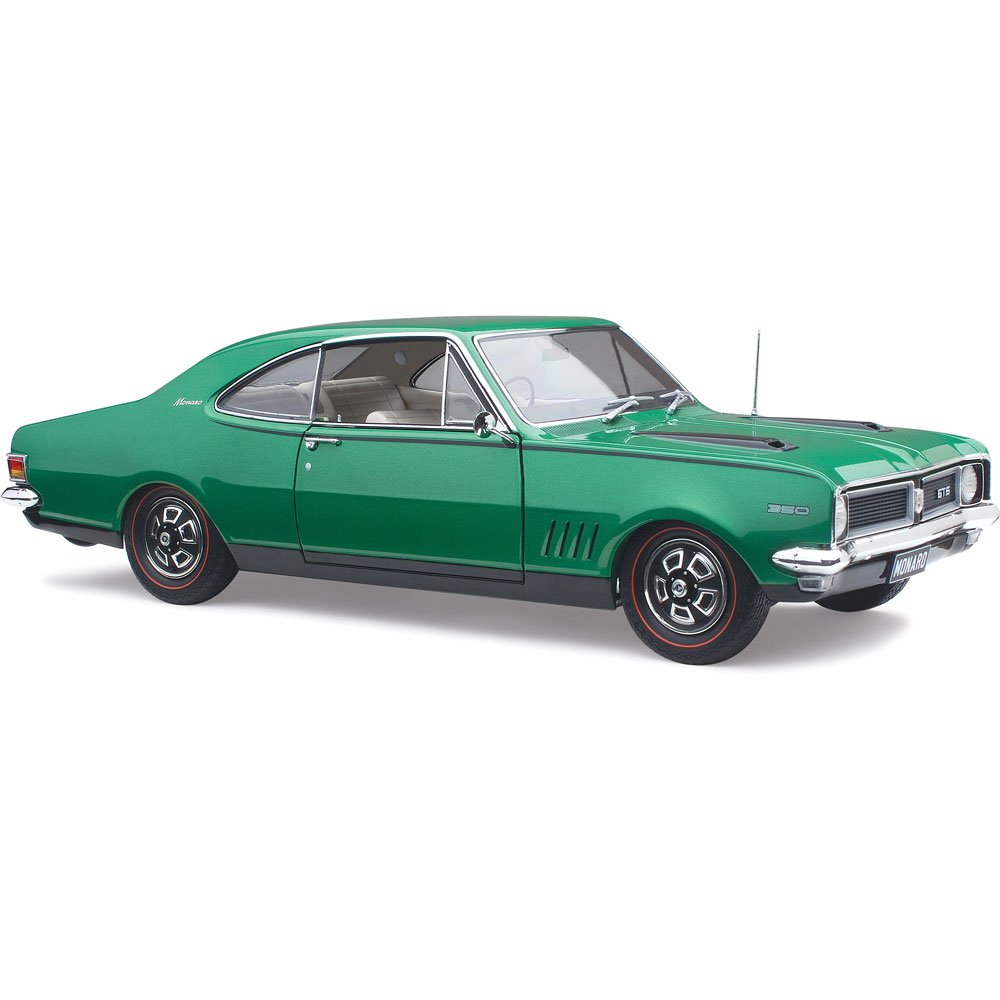 Classic Carlectables 18862 Holden HG Monaro GTS 350 Lakeside Green Metallic - Scale 1:18