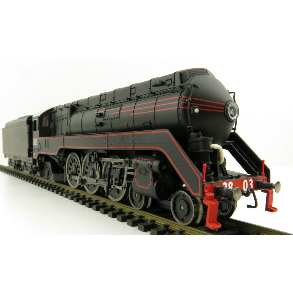 Australian Railway Models 87002 C38 Class Streamliner 4-6-2 'Pacific' Express Passenger Steam Locomotive #3803 - 1:87