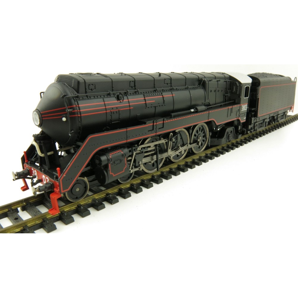 Australian Railway Models 87002 C38 Class Streamliner 4-6-2 'Pacific' Express Passenger Steam Locomotive #3803 - 1:87