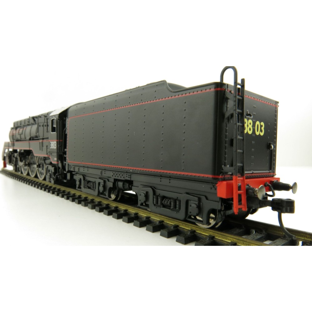 Australian Railway Models 87002 C38 Class Streamliner 4-6-2 'Pacific' Express Passenger Steam Locomotive #3803 - 1:87