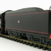 Australian Railway Models 87003 C38 Class 4-6-2 'Pacific' Express Passenger Steam Locomotive #3820 Black Red Lining - 1:87