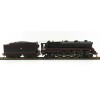 Australian Railway Models 87003 C38 Class 4-6-2 'Pacific' Express Passenger Steam Locomotive #3820 Black Red Lining - 1:87