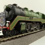 Australian Railway Models 87005 C38 Class 4-6-2 'Pacific' Express Passenger Steam Locomotive 3830 Spirit of Progress - 1:87