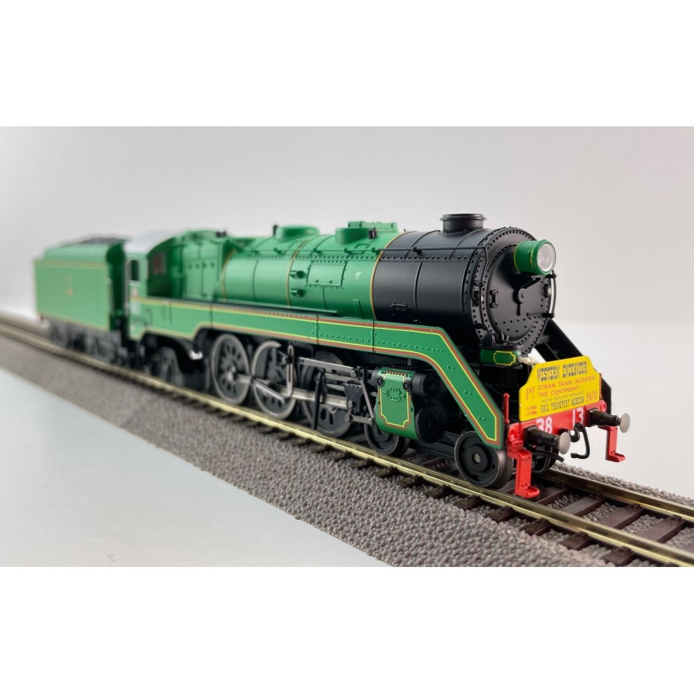 Australian Railway Models 87006 C38 Class 4-6-2 Pacific Express Passenger Steam Locomotive 3813 Western Endeavour - 1:87