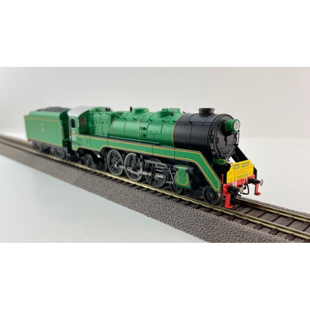 Australian Railway Models 87006 C38 Class 4-6-2 Pacific Express Passenger Steam Locomotive 3813 Western Endeavour - 1:87