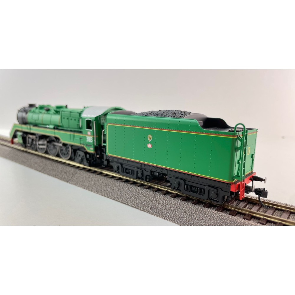 Australian Railway Models 87006 C38 Class 4-6-2 Pacific Express Passenger Steam Locomotive 3813 Western Endeavour - 1:87