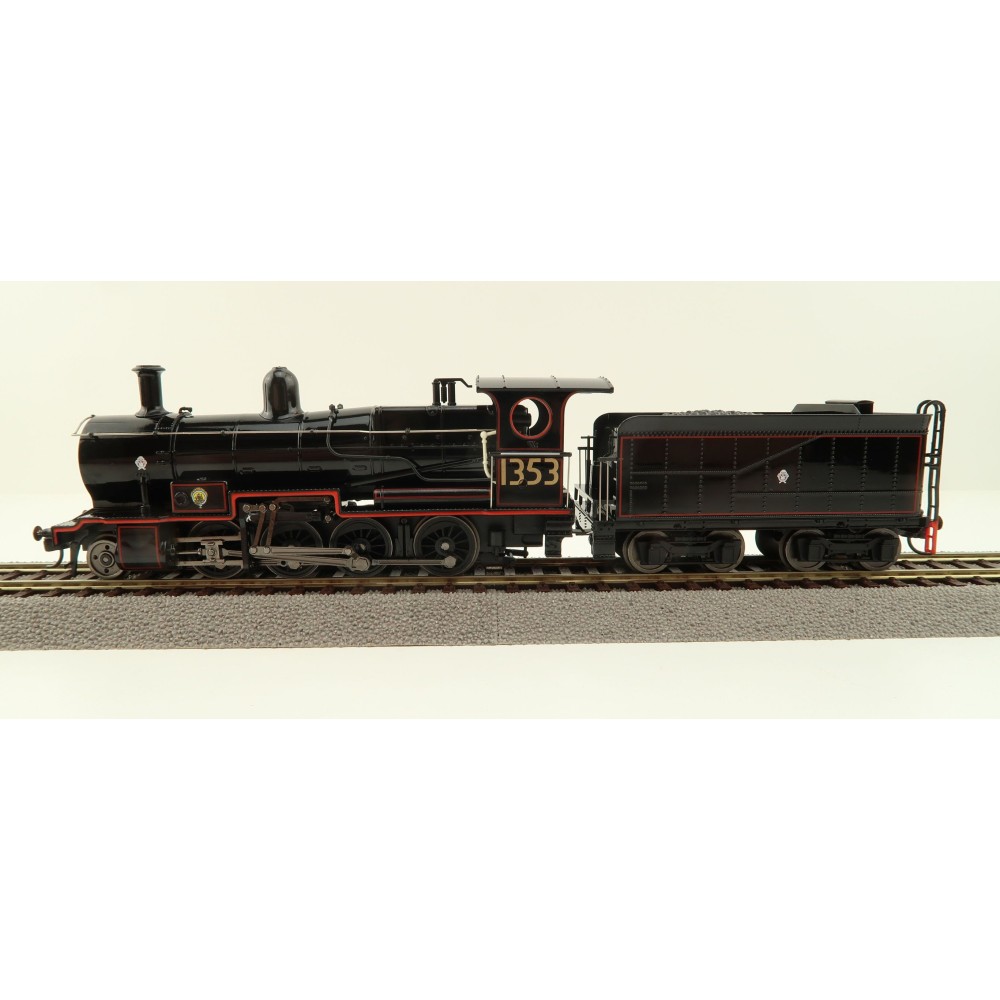 Australian Railway Models 87050 NSWGR D55 K Class 2-8-0 Consolidation Steam Locomotive - 1:87