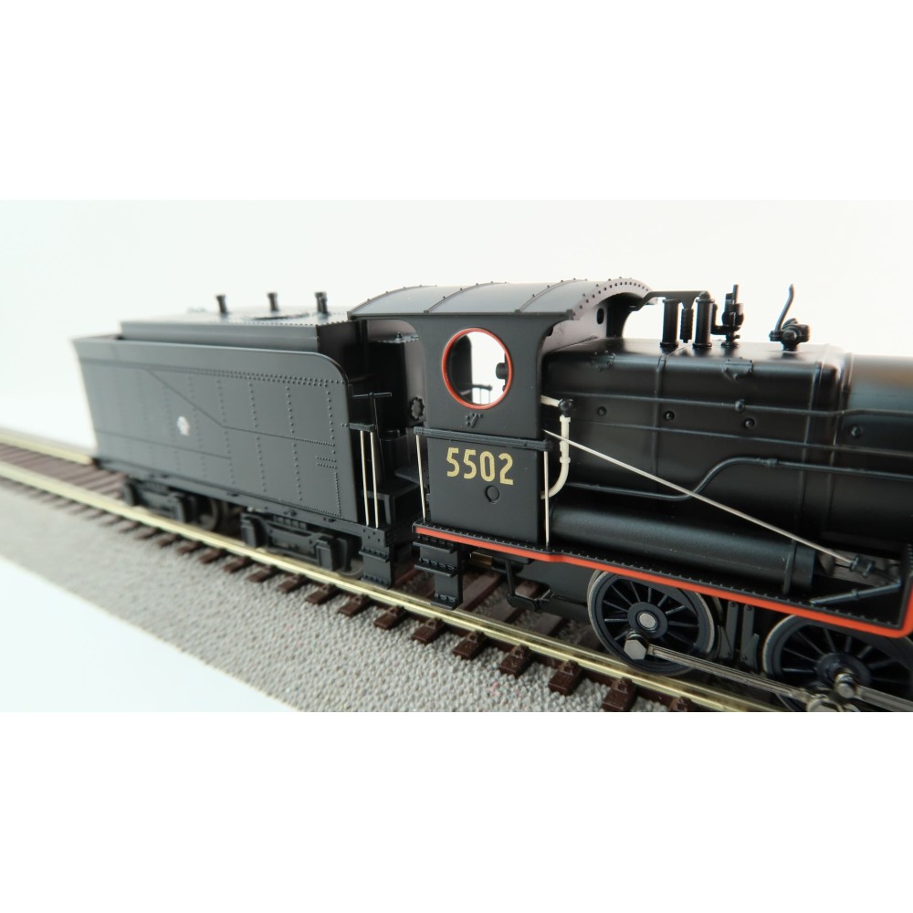 Australian Railway Models 87051 NSWGR D55 K Class 2-8-0 5502 Consolidation Steam Locomotive Oil Tender - 1:87