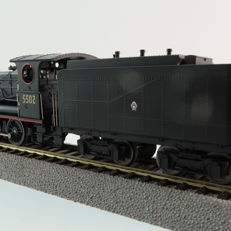 Australian Railway Models 87051 NSWGR D55 K Class 2-8-0 5502 Consolidation Steam Locomotive Oil Tender - 1:87