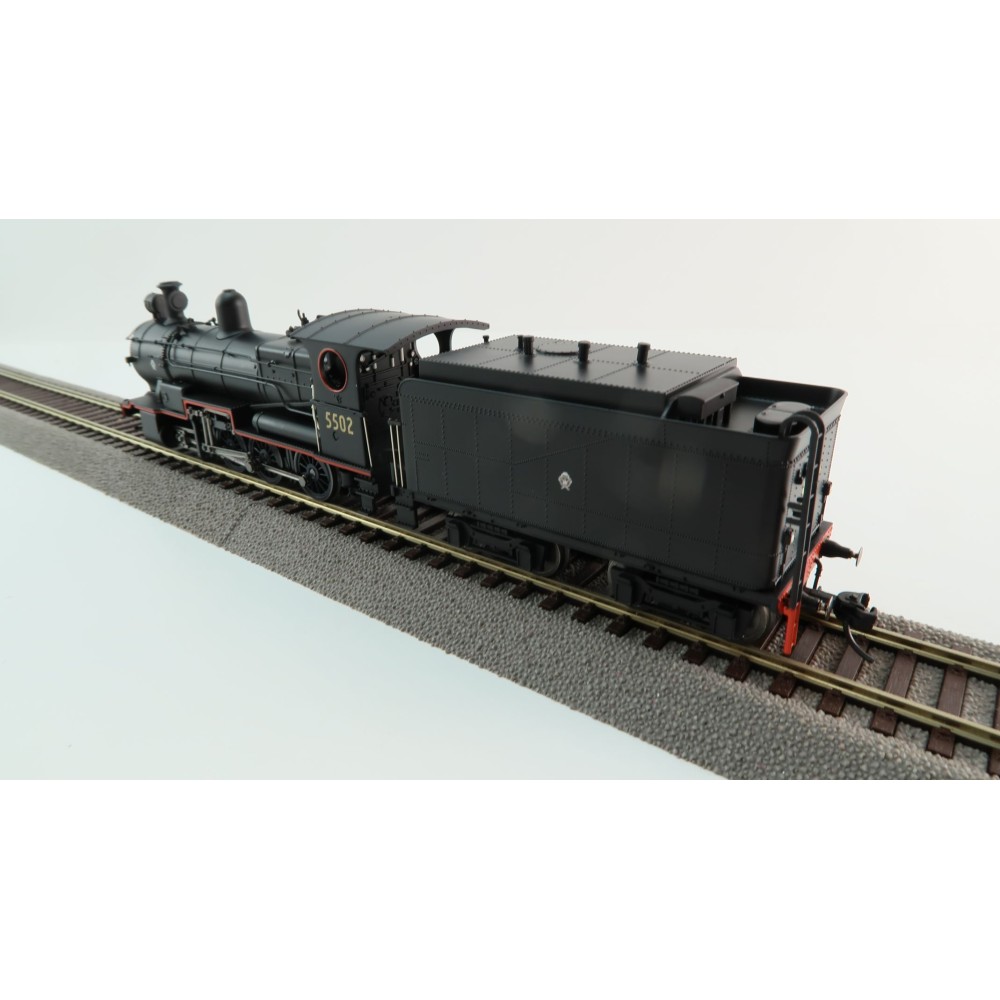 Australian Railway Models 87051 NSWGR D55 K Class 2-8-0 5502 Consolidation Steam Locomotive Oil Tender - 1:87