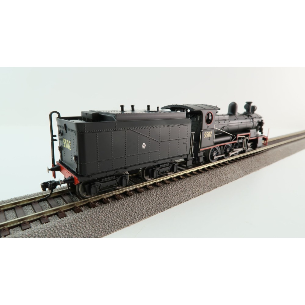 Australian Railway Models 87051 NSWGR D55 K Class 2-8-0 5502 Consolidation Steam Locomotive Oil Tender - 1:87