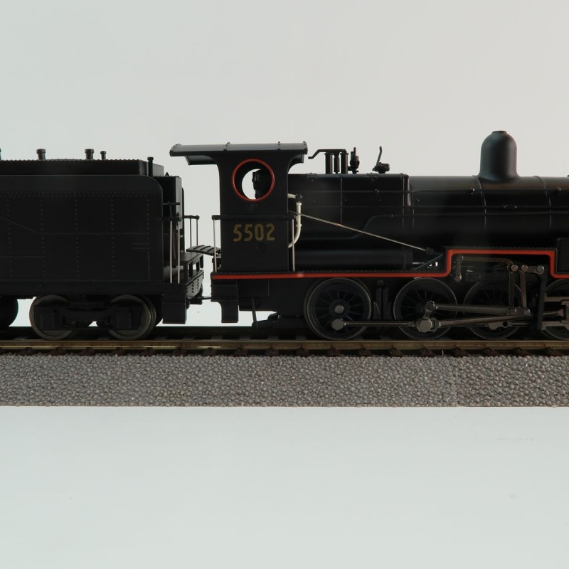 Australian Railway Models 87051 NSWGR D55 K Class 2-8-0 5502 Consolidation Steam Locomotive Oil Tender - 1:87