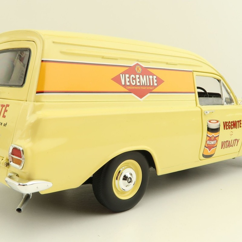 Classic Carlectables 18733 Holden EH Panel Van - Vegemite - Scale 1:18