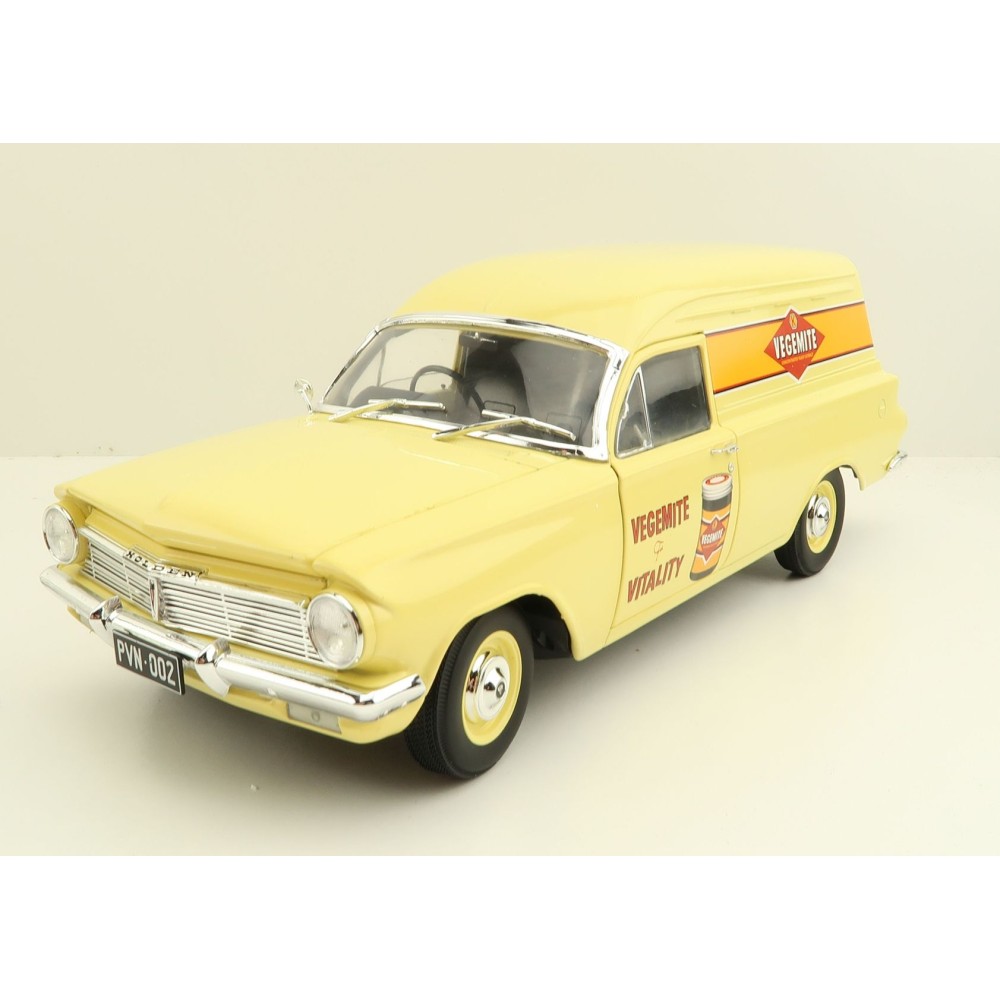 Classic Carlectables 18733 Holden EH Panel Van - Vegemite - Scale 1:18