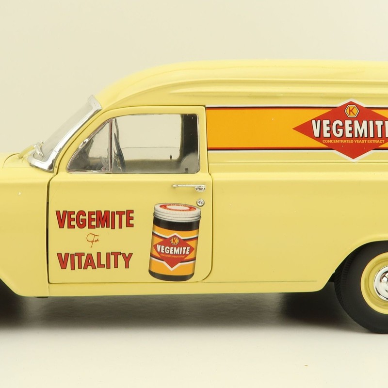 Classic Carlectables 18733 Holden EH Panel Van - Vegemite - Scale 1:18