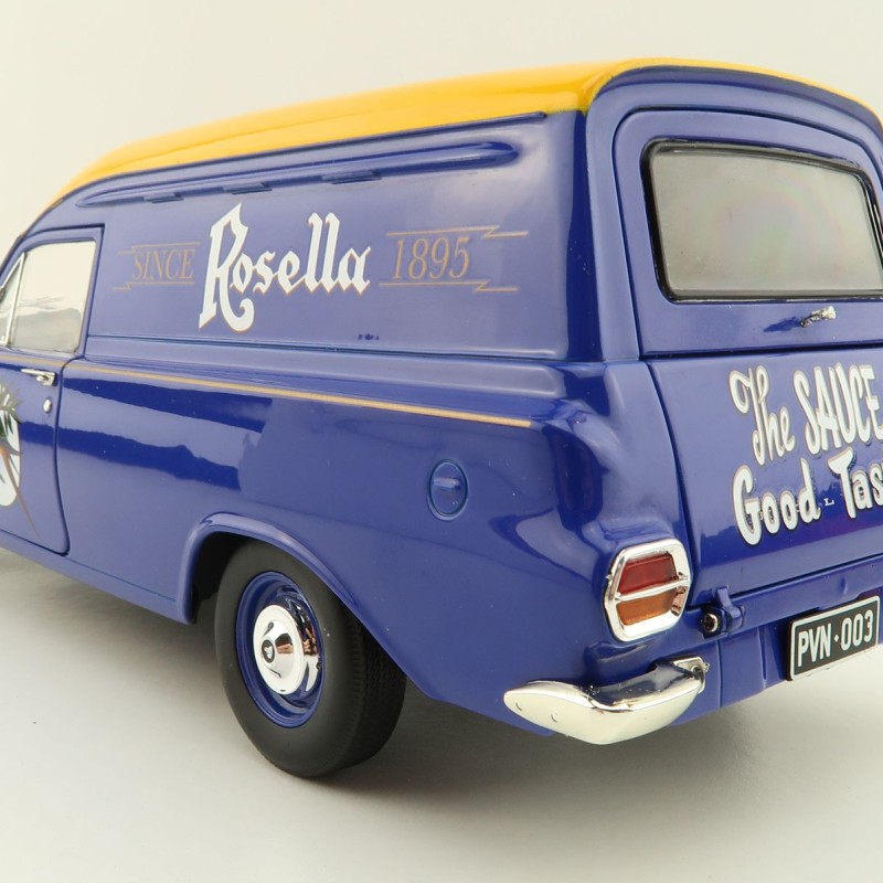 Classic Carlectables 18735 Holden EH Holden Panel Van Rosella Blue - Scale 1:18