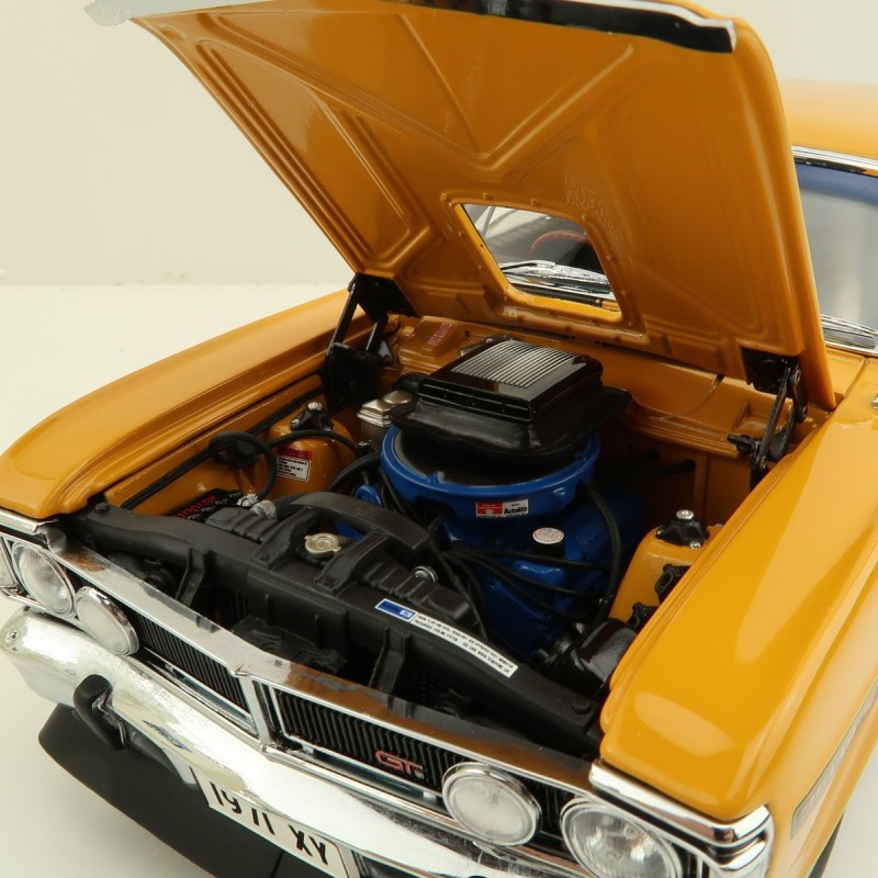 Classic Carlectables 18769 Ford XY Falcon Phase III GTHO Yellow Ochre - Scale 1:18