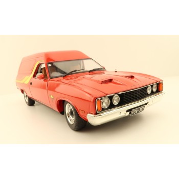 Classic Carlectables 18792 Ford XC Sundowner Panel Van Flame Red - Scale 1:18