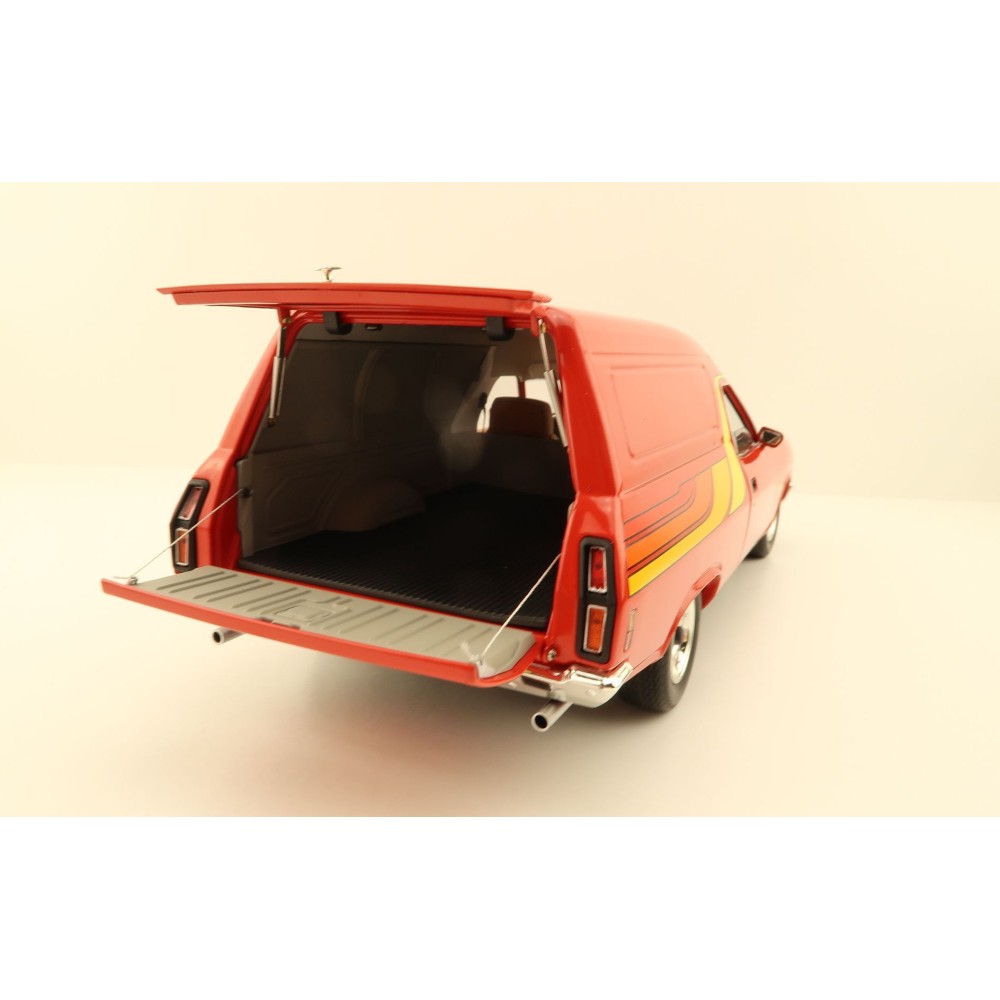 Classic Carlectables 18792 Ford XC Sundowner Panel Van Flame Red - Scale 1:18