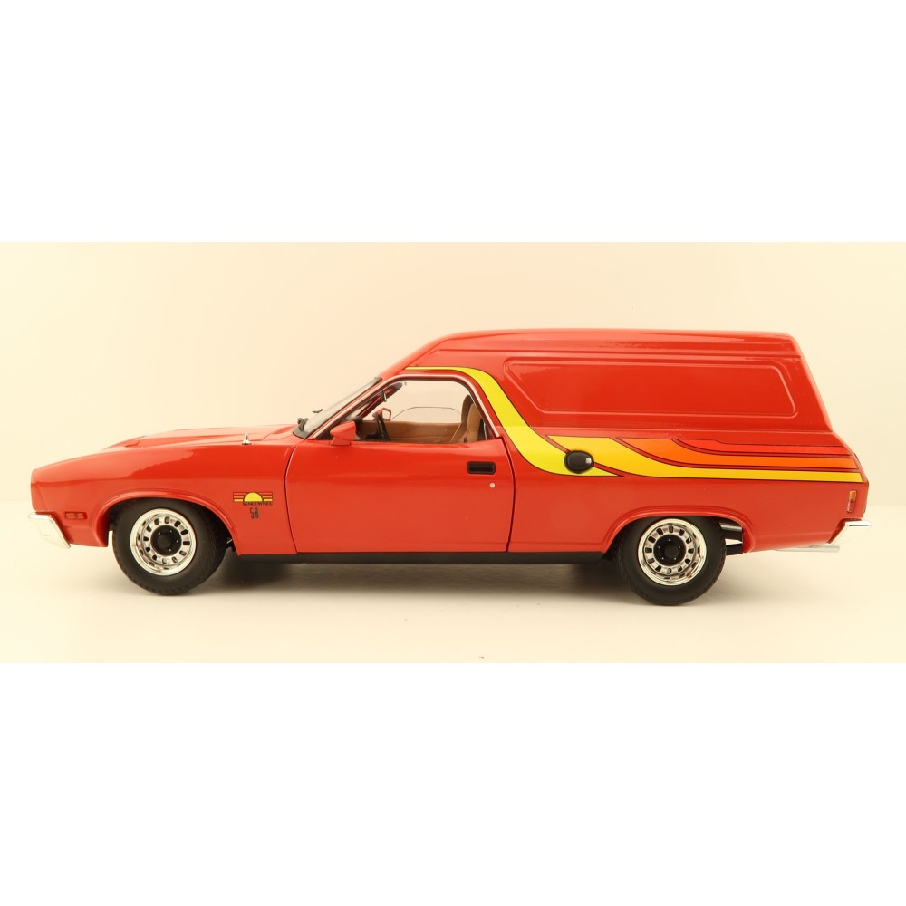 Classic Carlectables 18792 Ford XC Sundowner Panel Van Flame Red - Scale 1:18
