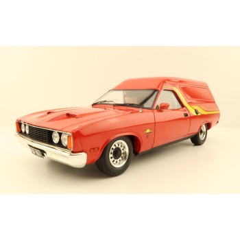 Classic Carlectables 18792 Ford XC Sundowner Panel Van Flame Red - Scale 1:18
