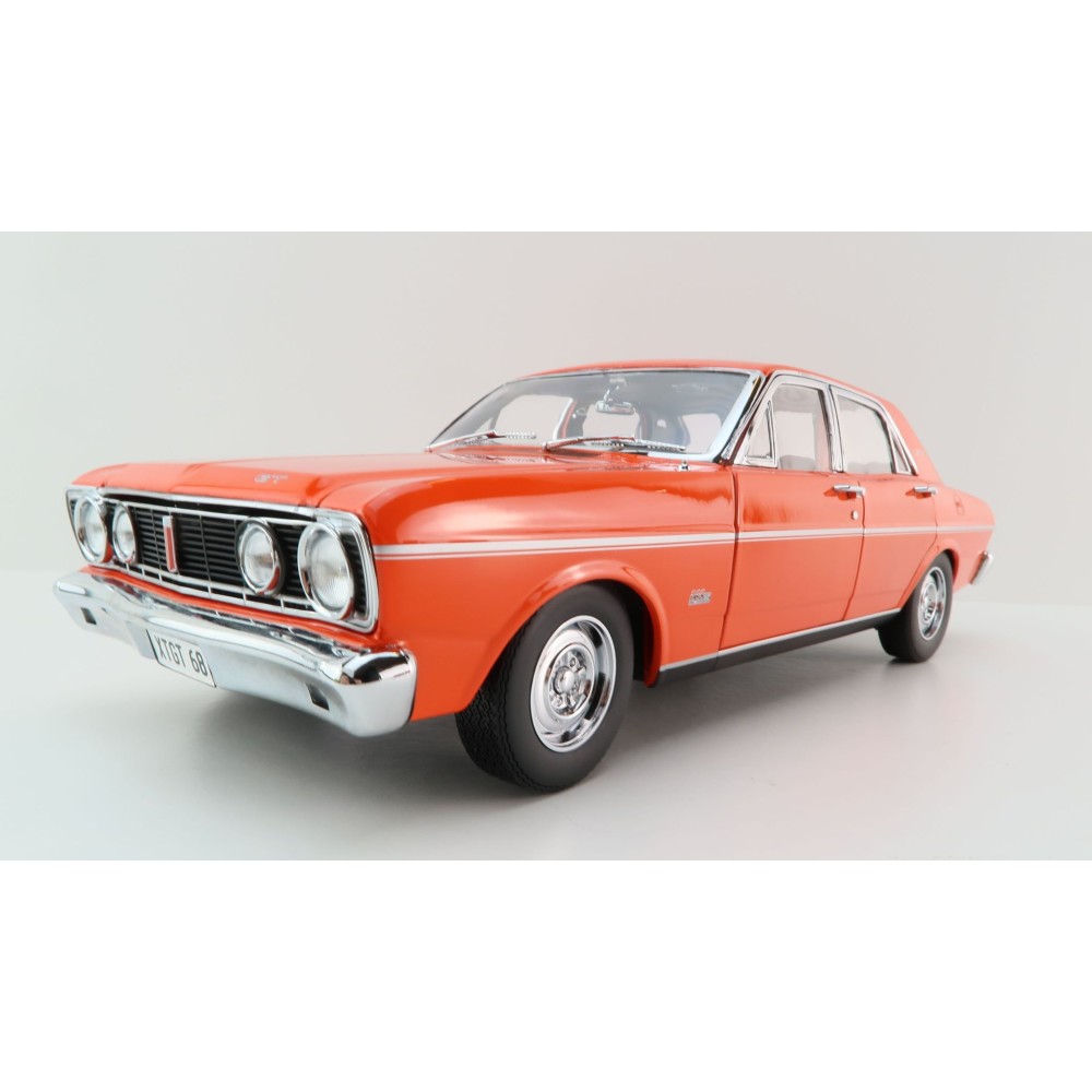 Classic Carlectables 18813 Ford XT Falcon GT Brambles Red - Scale 1:18