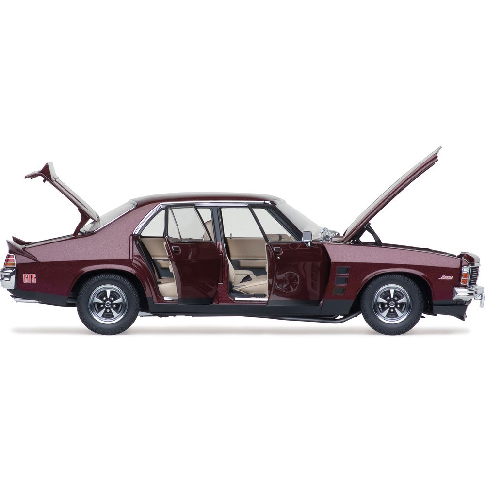 Classic Carlectables 18841 Holden HJ Monaro GTS Sedan Claret Metallic - Scale 1:18