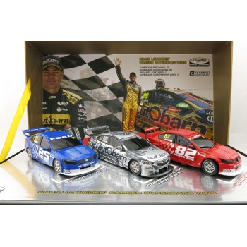 Classic Carlectables 43673 Craig Lowndes Career Supercar Wins Triple Set 1:43