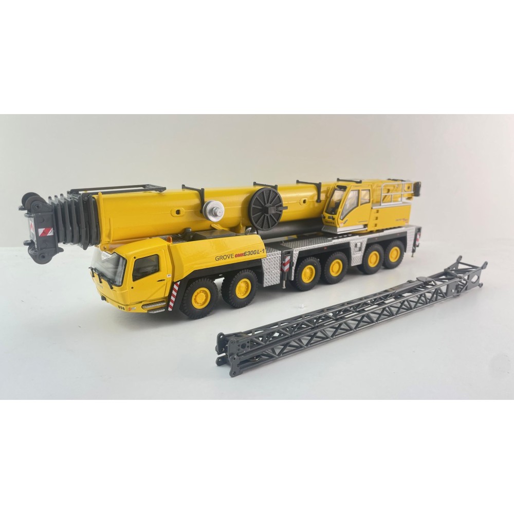 Conrad 2114/07 Grove GMK 6300 L-1 6-axle All-Terrain Mobile Telescopic Crane 2025 Version - Scale 1:50