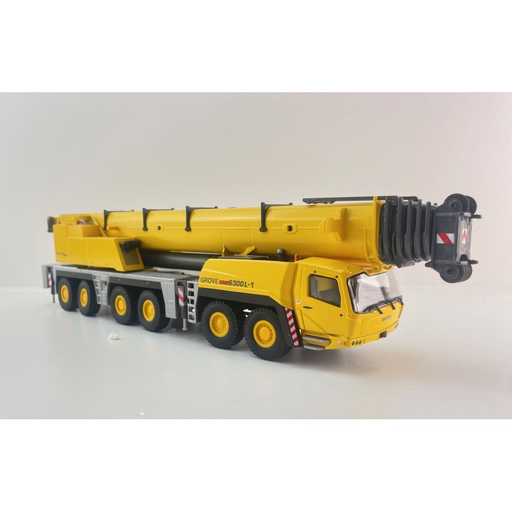 Conrad 2114/07 Grove GMK 6300 L-1 6-axle All-Terrain Mobile Telescopic Crane 2025 Version - Scale 1:50