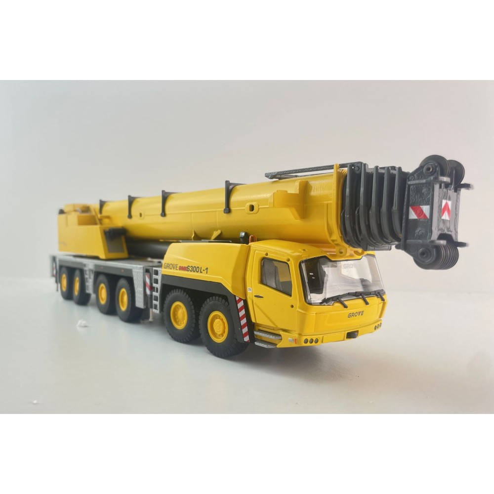Conrad 2114/07 Grove GMK 6300 L-1 6-axle All-Terrain Mobile Telescopic Crane 2025 Version - Scale 1:50