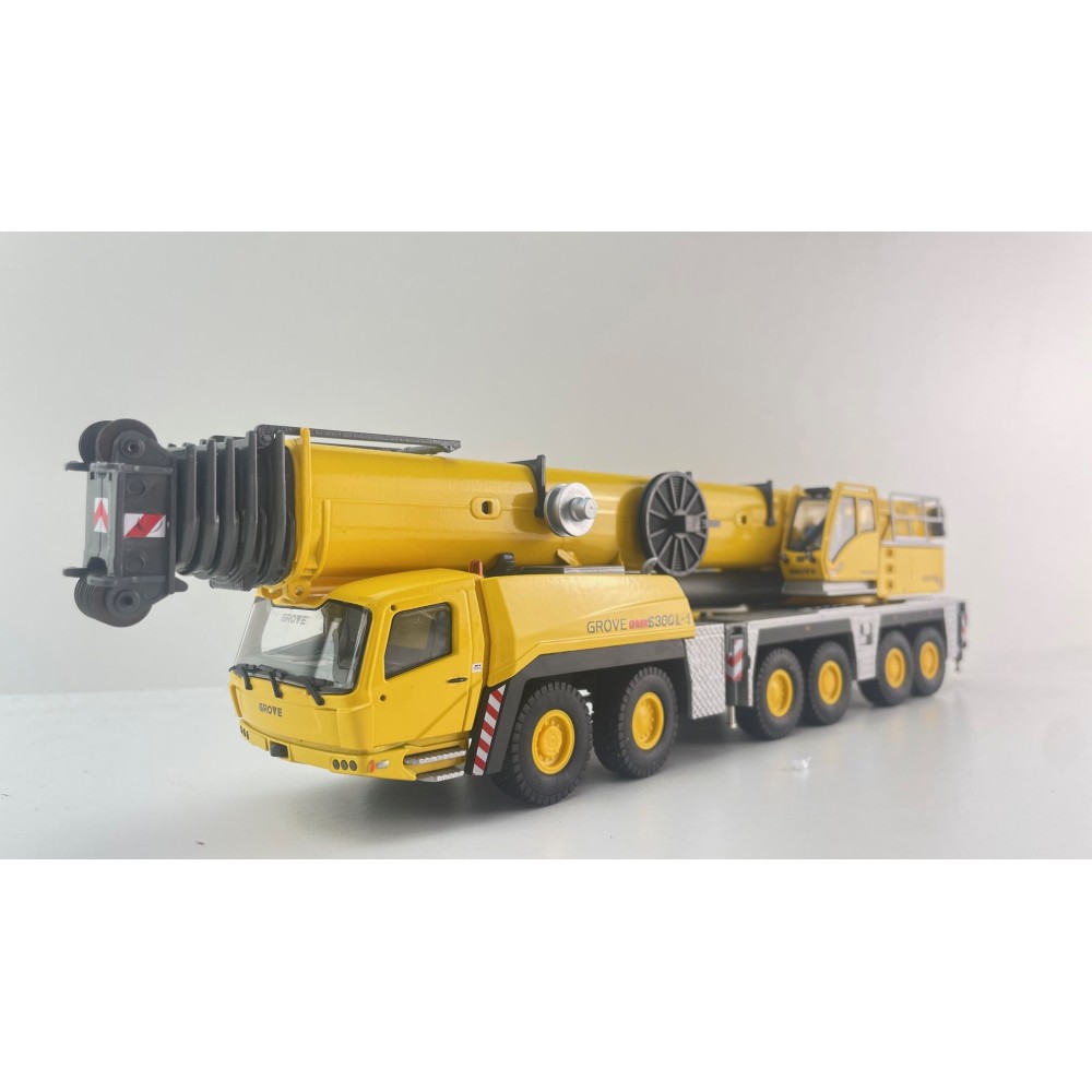Conrad 2114/07 Grove GMK 6300 L-1 6-axle All-Terrain Mobile Telescopic Crane 2025 Version - Scale 1:50