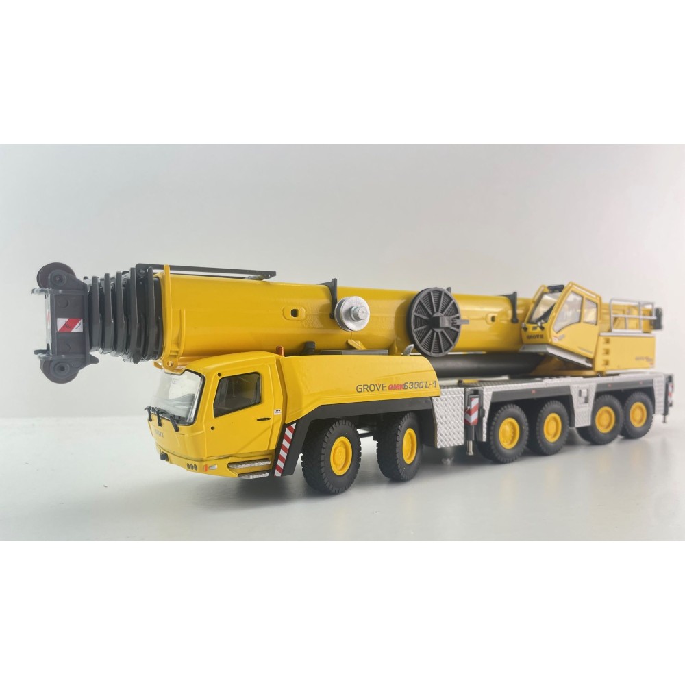 Conrad 2114/07 Grove GMK 6300 L-1 6-axle All-Terrain Mobile Telescopic Crane 2025 Version - Scale 1:50