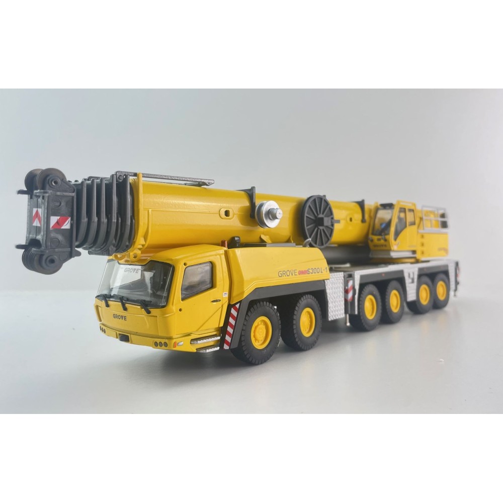 Conrad 2114/07 Grove GMK 6300 L-1 6-axle All-Terrain Mobile Telescopic Crane 2025 Version - Scale 1:50