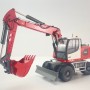 Conrad 2216/01 - Liebherr A 920 IV Mobile Wheeled Excavator KUTTER - Scale 1:50